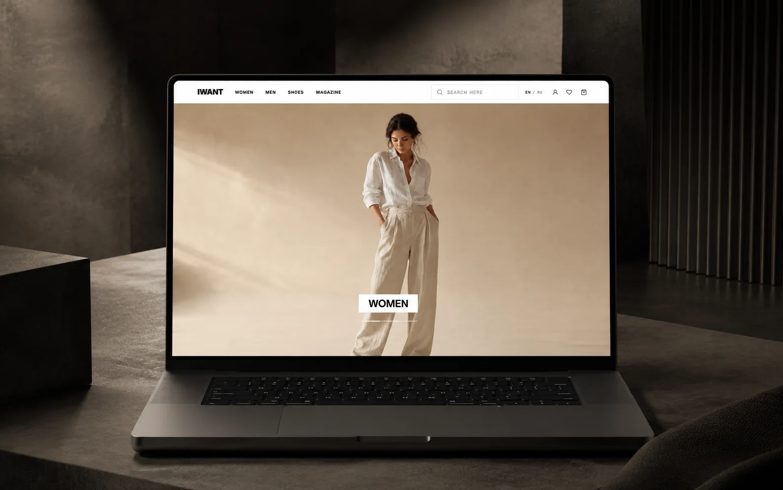 IWANT — store migration from InSales to a custom engine